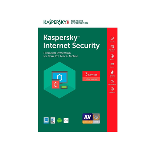 Kaspersky Internet Security 3User 1 year